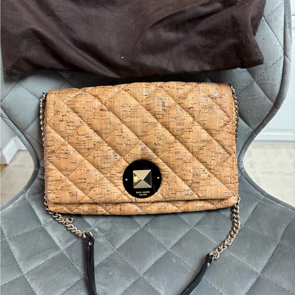 Kate Spade Gold Coast Cork Dove Crossbody Bag